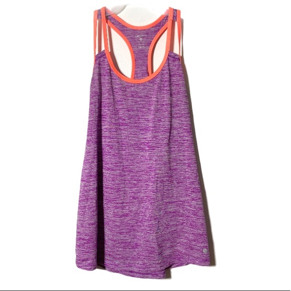 Layer 8 Tank Top Athletic Workout Purple Medium - Picture 1 of 10
